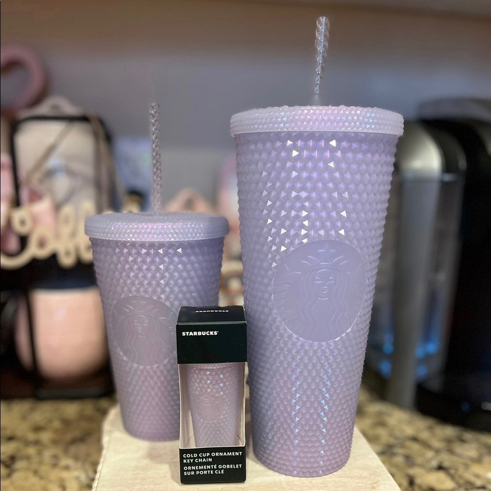 2021 STARBUCKS HOLIDAY ICY STUDDED SET